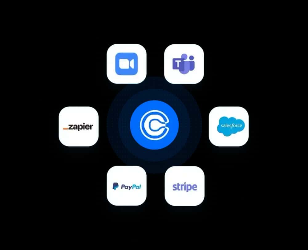 Integrations section preview
