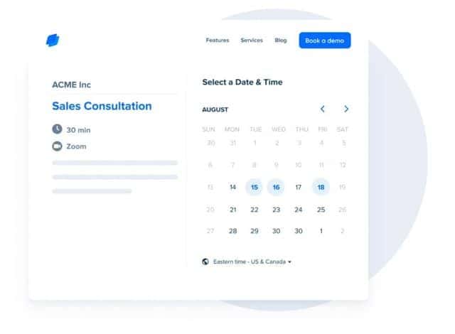 Let people book straight from your website